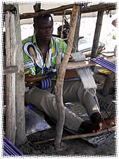 sokodé artisant tisserand traditionnel